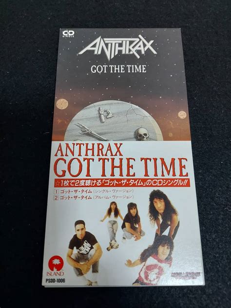 【やや傷や汚れあり】【8cmシングル】anthrax アンスラックス God The Time Psdd 1006 の落札情報詳細 ヤフオク落札価格情報 オークフリー