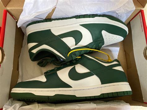 Nike Dunk Low Michigan State Spartan Green Men S Fashion Footwear