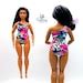 Swimsuit Sewing Patterns For Curvy Barbie Pdf Pattern For Stretch