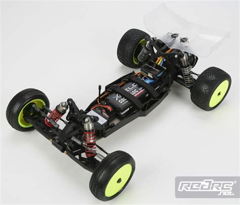 Red RC Team Losi 22 1 10 Electric 2WD Racing Buggy