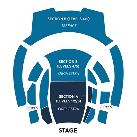 La Philharmonic Seating Chart