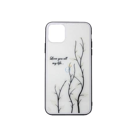 Capa Silicone Dura Com Desenho Flor Vennus Iphone 11 Pro Max Branco