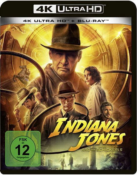 Indiana Jones Und Das Rad Des Schicksals 2023 4K Ultra HD Blu Ray