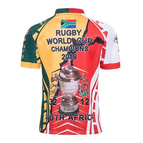 South Africa England Rugby Jersey RWC 2019 Champion