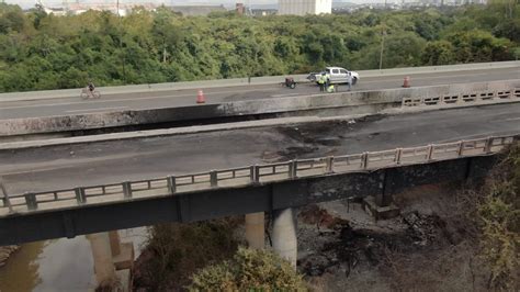 Vídeo Confira Como Está A Ponte Da Br 386 Após Explosão Grupo A Hora