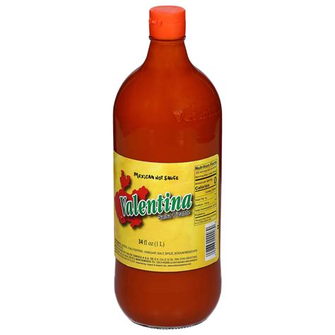 Valentina Hot Sauce Mexican Front Right Elevated