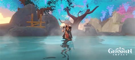 Chilling In The Hot Tub Genshin Impact Hoyolab