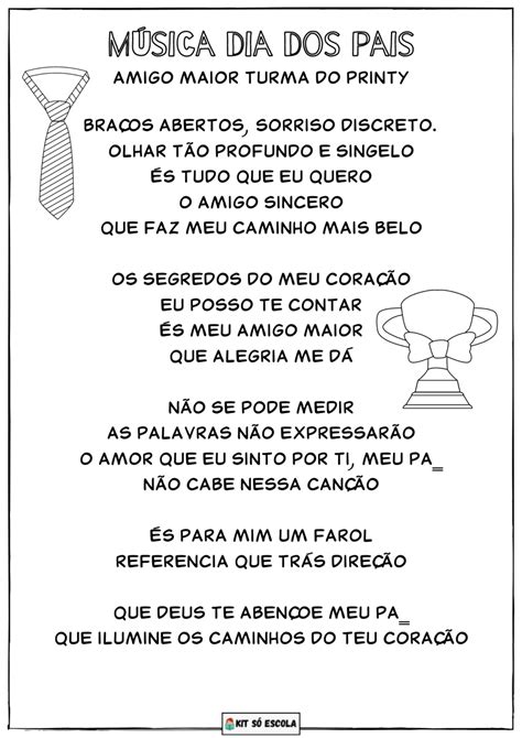 Musica Dia Dos Pais Educação Infantil - 10