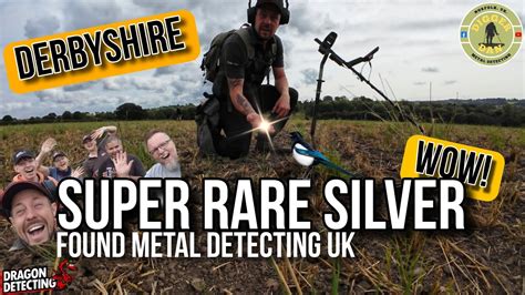 Super Rare Silver Derbyshire Metal Detecting UK Minelab Manticore