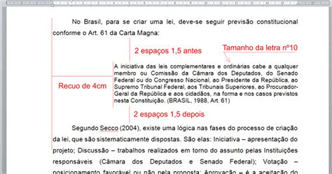 O Que É O Corpo Do Texto - Como citar Artigo de Lei no corpo do texto: normas ABNT e sugestões ...