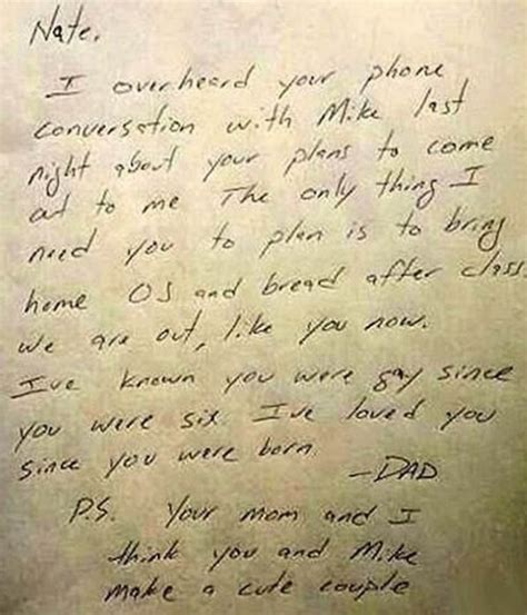 Pai Descobre Que O Seu Filho Gay Ent O Ele Escreve Uma Carta Que Todos Os Pais Deviam Ler