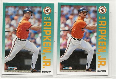 Fleer Cal Ripken For Sale Online Ebay