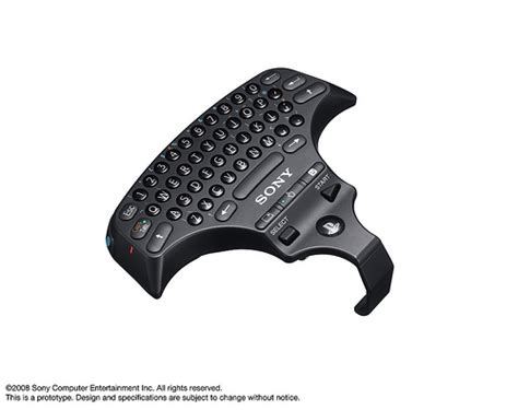 Official PS3 Wireless Keyboard announced | XTREME PS3
