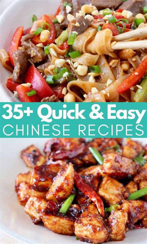 35 Easy Homemade Chinese Recipes
