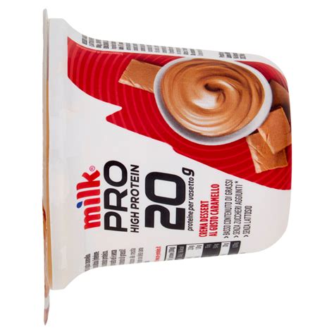 Milk Pro High Protein 20g Crema Dessert Al Gusto Caramello 200 G