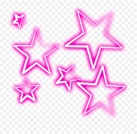 Pink Stars Png Neon Stars Transparent Backgroundpink Star Png Free