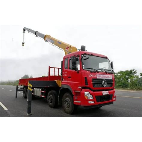 Straight Boom Lift 16 Ton Telescopic Boom Truck Mounted Lorry Truck ...