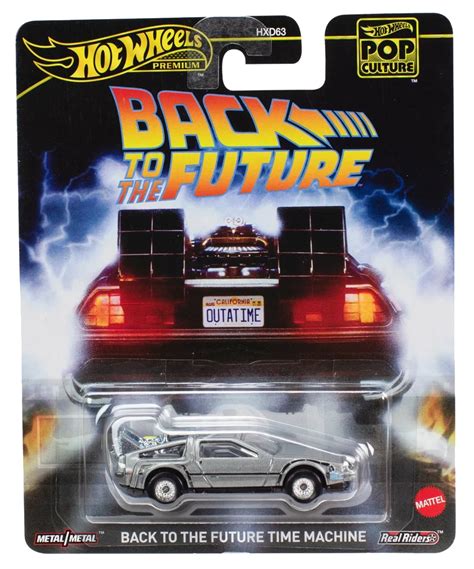 Hot Wheels Pop Culture Cars With D Bi Loid Barbie Beatles Delorean And Hell Charger