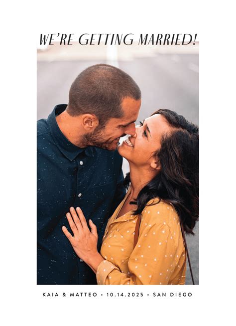 We're Getting Married by Ellen Schlegelmilch Design | Postable