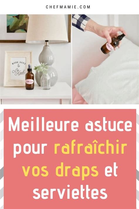 Meilleure astuce pour rafraîchir vos draps et serviettes Draps