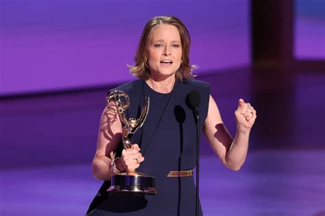 True Detectives Jodie Foster Wins Emmy For Actress In Limited Series