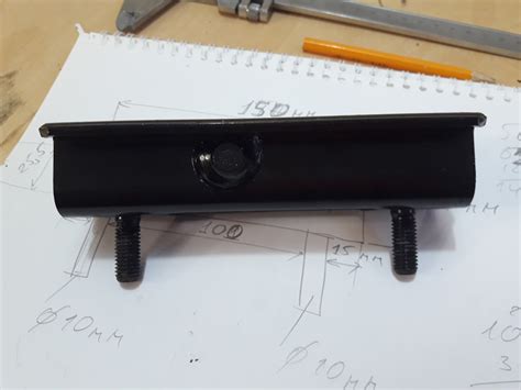 Размеры 7H0 883 873 F Планка держатель для фиксации кресел ...