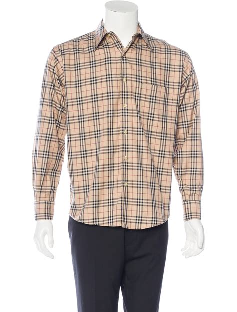 Burberry Nova Check Shirt Men S Shirts BUR66120 The RealReal