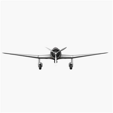 Nakajima B5n 3d Model 59 3ds C4d Fbx Lwo Ma Max Obj Free3d