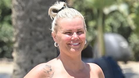 Kerry Katona Shows Off Her St Weight Loss In A Bikini As She Packs On The PDA With Cheeky