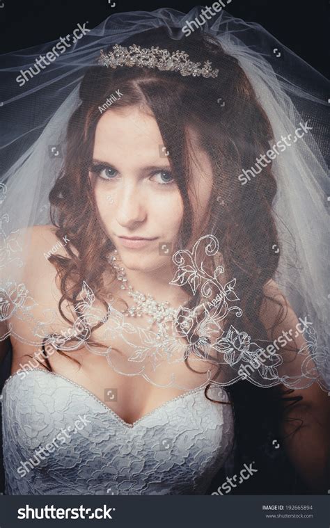 Beautiful Brunette Woman Sexy Lips Hairstyle Stock Photo Shutterstock