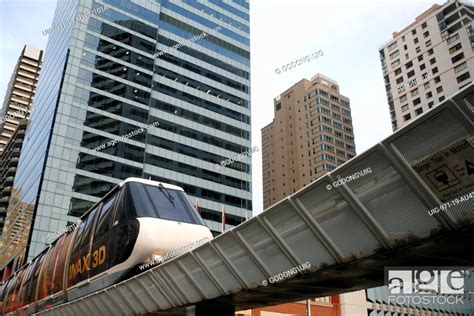 Sydney Monorail Sydney Australia Stock Photo Picture And Rights