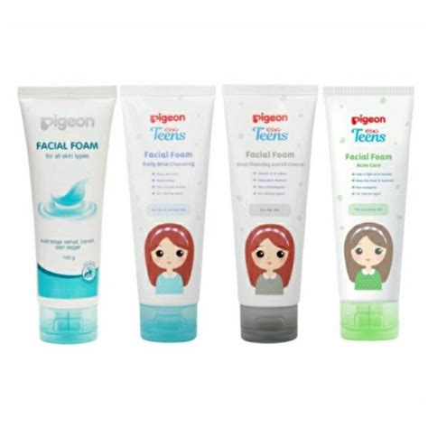 Jual Pigeon Teens Facial Foam Series All Skin Types Acne Care