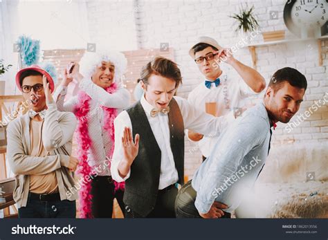 Man Twists Booty While Gay Friend Stock Photo Shutterstock