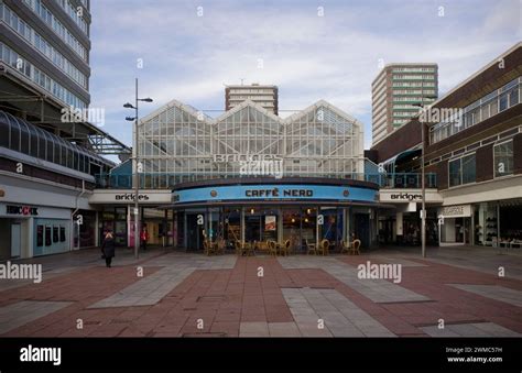 Caffe Nero In The Bridges Centre At Sunderland Town Centre Stock Photo