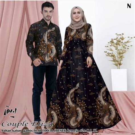 Jual Baju Dress Gamis Jumbo Ld 120 Batik Couple Kemeja Pria Motif Naga