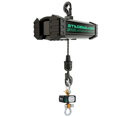 Stagemaker Radio Load Cells With Shackles On Lifting Chain Or Hook