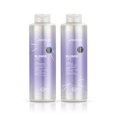 Joico Blonde Life Violet Zestaw Do W Os W Blond Szampon Ml Od Ywka Ml Borovski