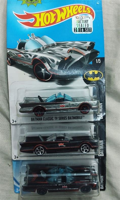 Hot Wheels Tv Series Bat Mobile Toys Collectibles Mainan Di Carousell