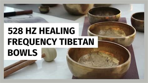 Hz Healing Frequency Tibetan Bowls Youtube