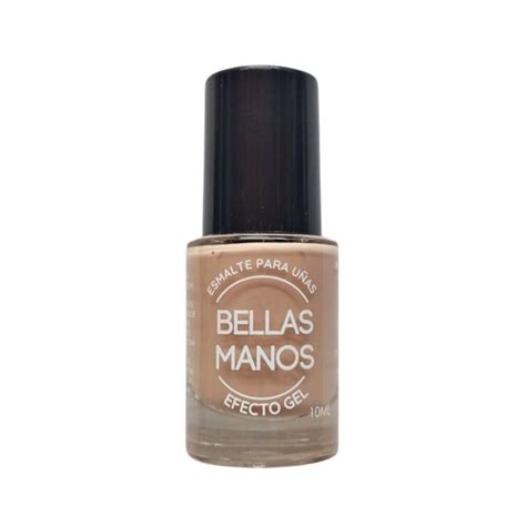 Esmalte Nuez Claro Nude Beige Bellas Manos X Ml Efecto Gel Sin Cabina