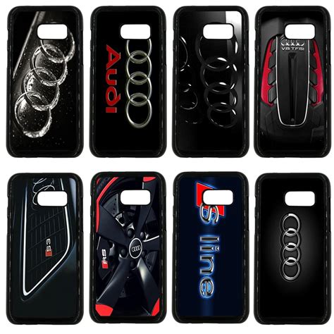 Hot Audi Car Logo Cell Phone Phone Cases Hard Plastic Cover For Samsung