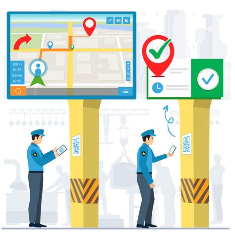 Guard Patrolling – Happy Visitor