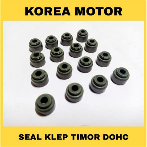 Jual Seal Klep Valve Set Pc Timor Dohc Kia Carens Hyundai Matrix