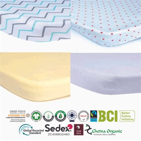 Single and double layer Cotton fitted bassinet sheets, For Home, Size ...