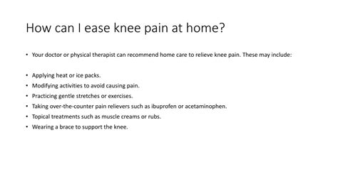 Ppt What Is Knee Pain Treatment Powerpoint Presentation Free Download Id 12059790