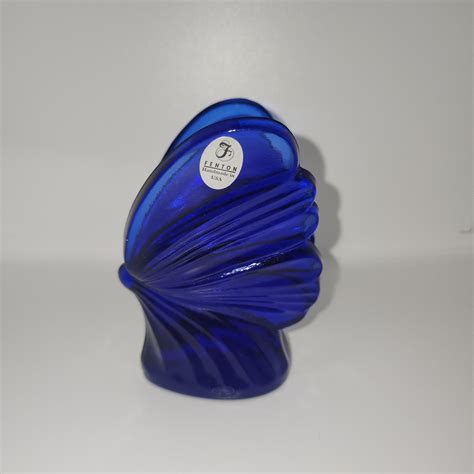 fenton cobalt blue butterfly