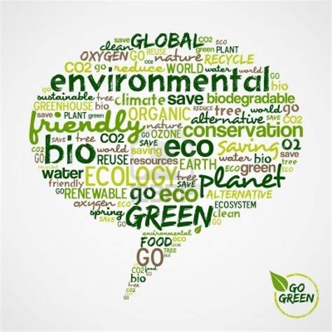 Think Green Environmental Conservation Green Go Green