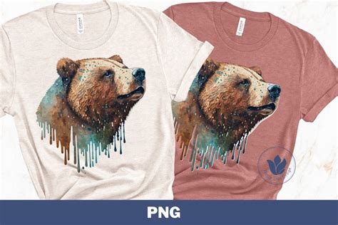 Grizzly Bear Png Sublimation