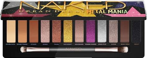 Urban Decay Naked Metal Mania Metallic Eyeshadow Palette Pris