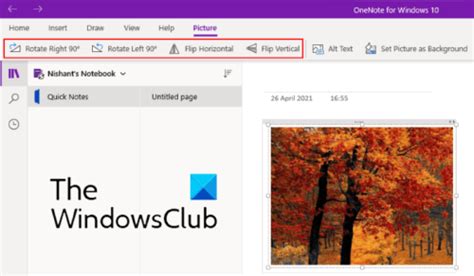 So Drehen Und Beschneiden Sie Ein Bild In Onenote